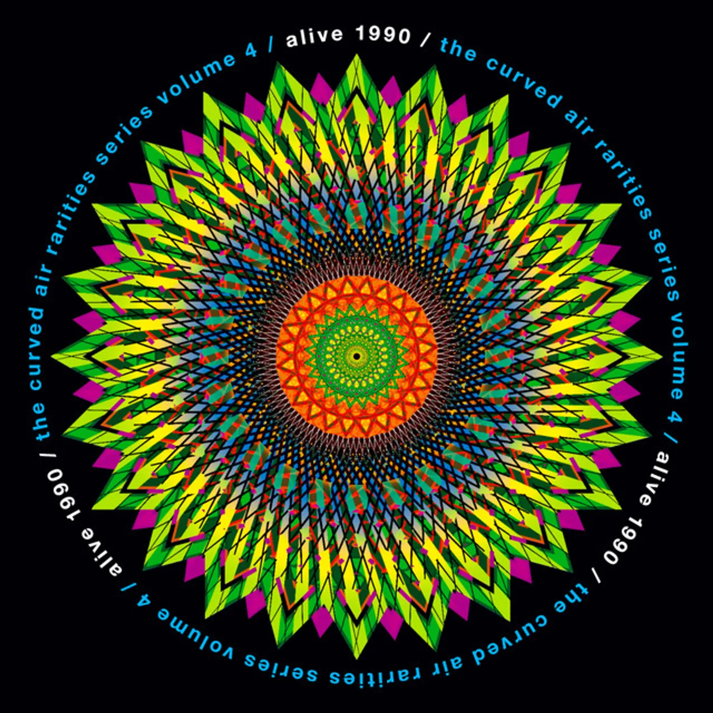 Curved Air ALIVE 1990 CD