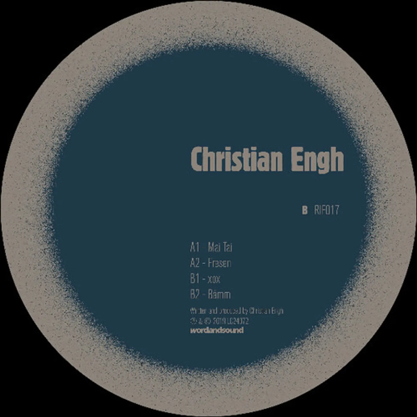 Christian Engh MAI TAI Vinyl Record