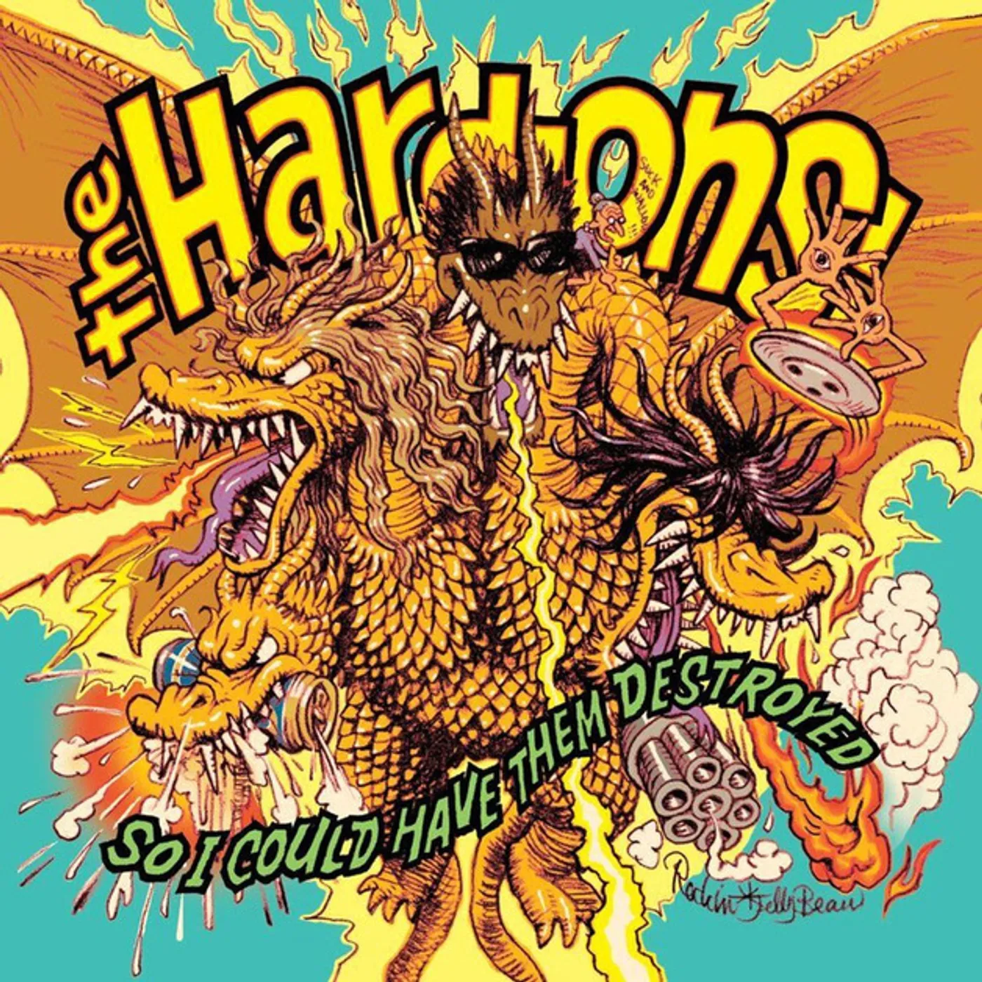 Hard-Ons So I Could Have Them Destroyed Vinyl Record