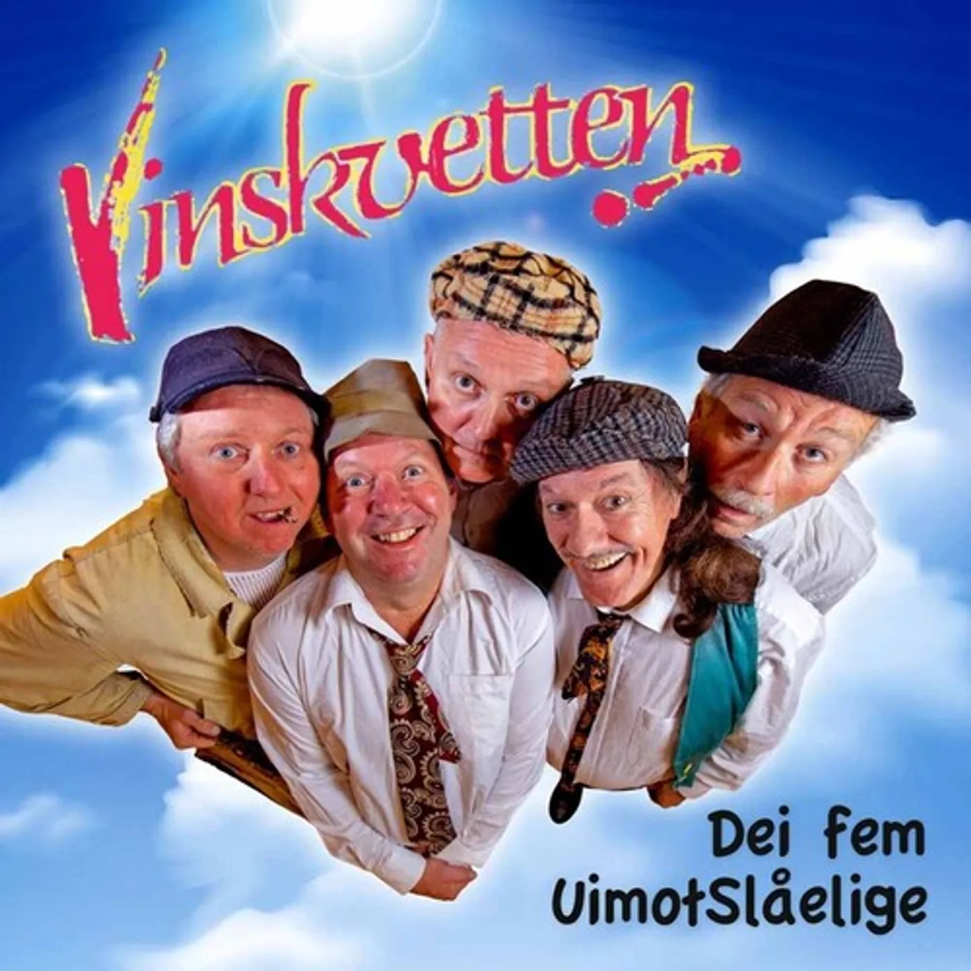 Vinskvetten DEI FEM UIMOSTALELIGE CD