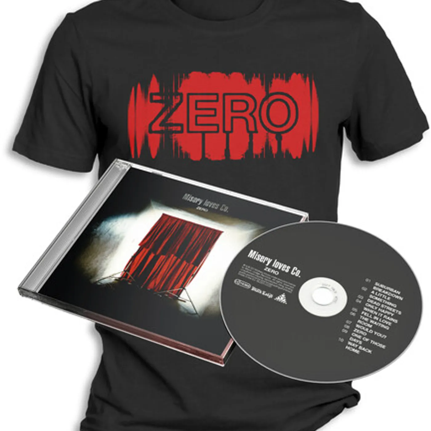 Misery Loves Co. ZERO + T-SHIRT (S) CD