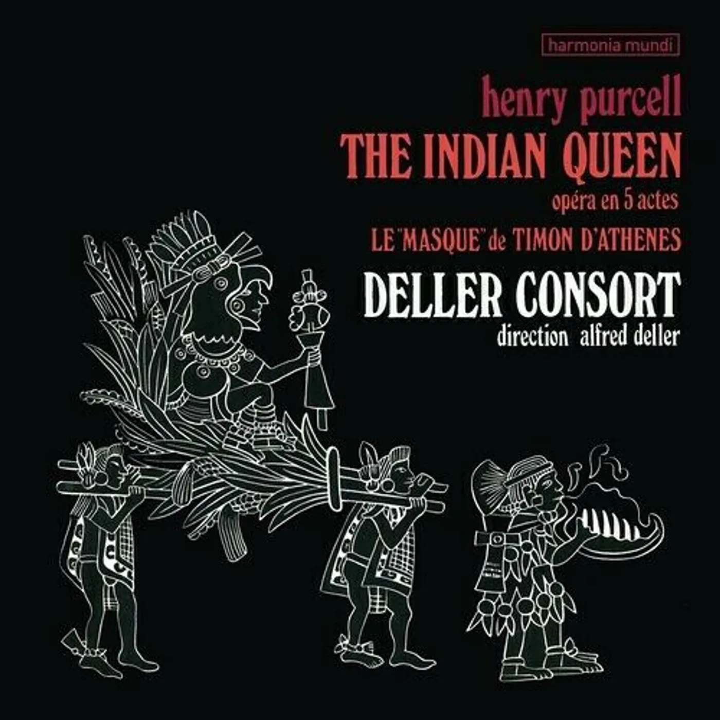 Alfred Deller PURCELL: THE INDIAN QUEEN Vinyl Record