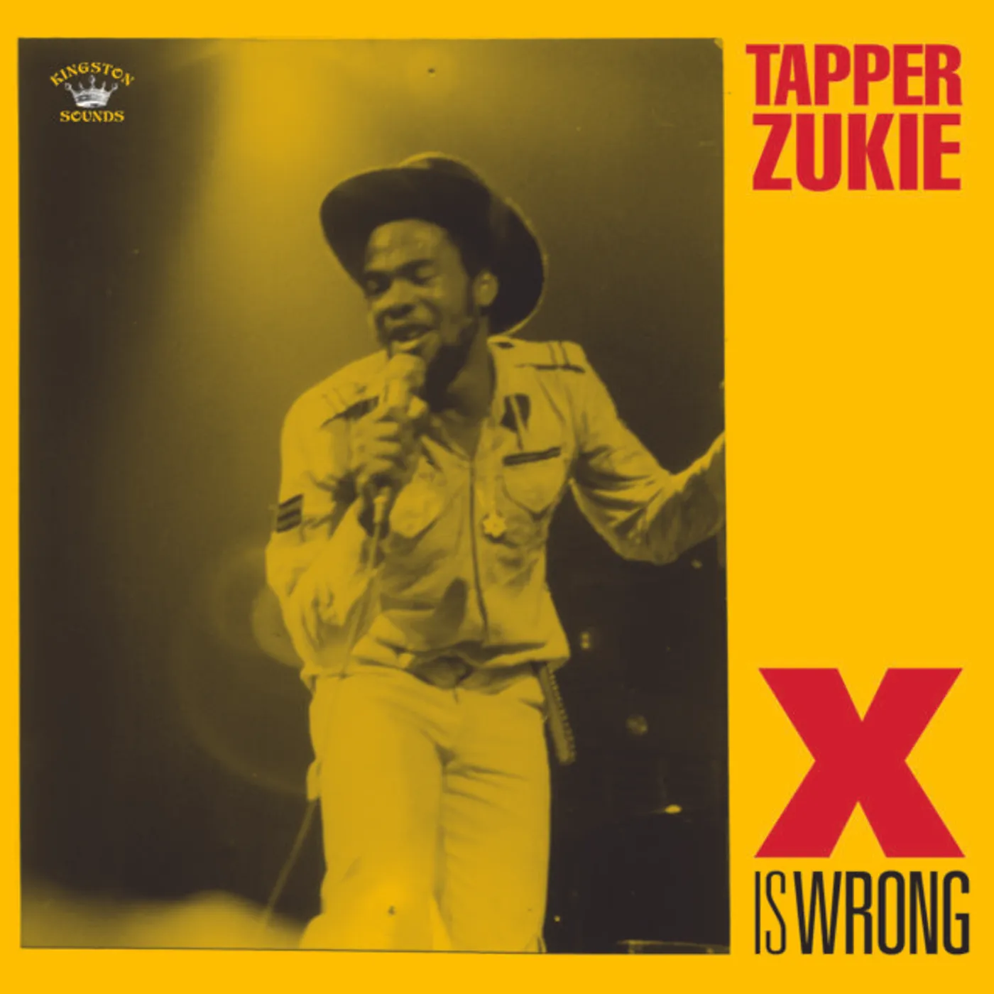 Tapper Zukie X IS WRONG Vinyl Record