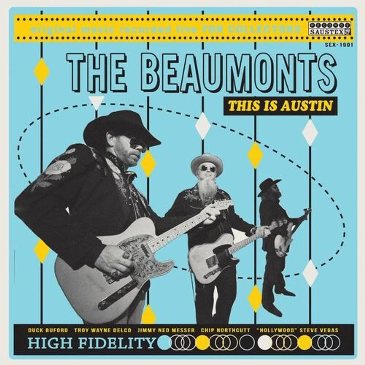 The Beaumonts THIS IS AUSTIN (RECORDED LIVE AT THE WHITE HORSE) Vinyl Record