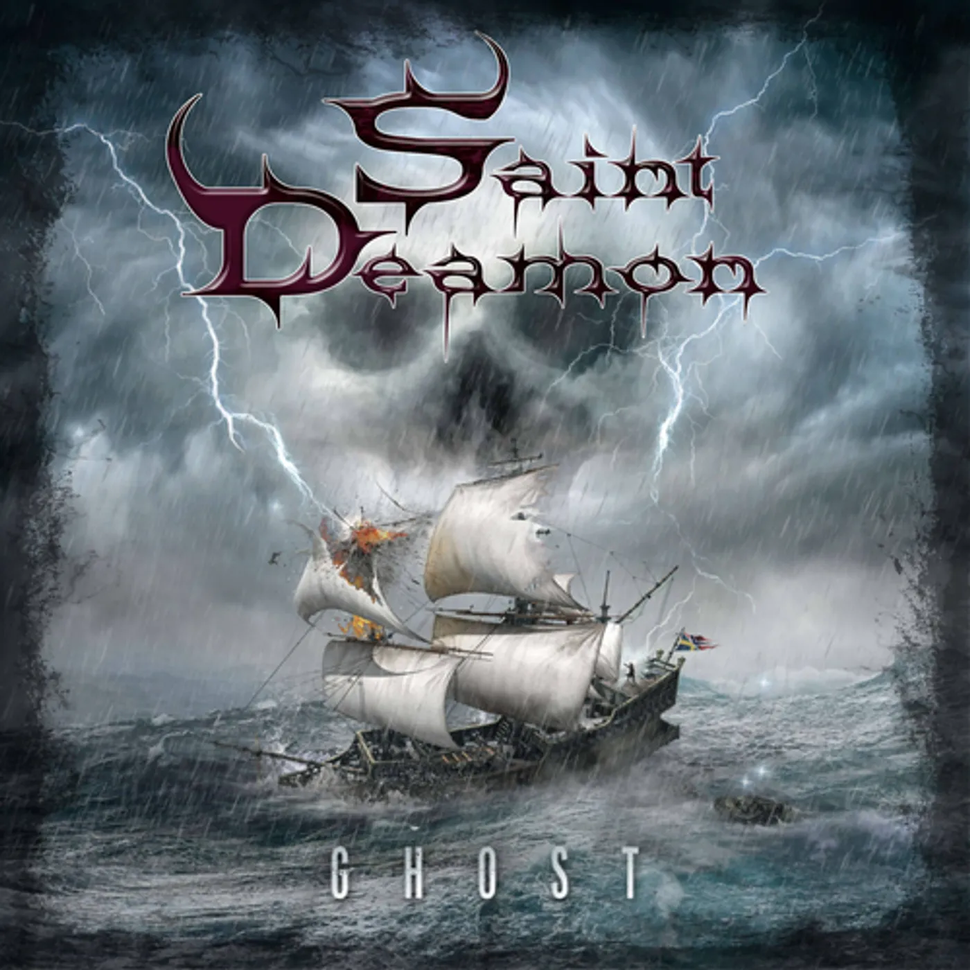 Saint Deamon GHOST (SILVER VINYL) Vinyl Record