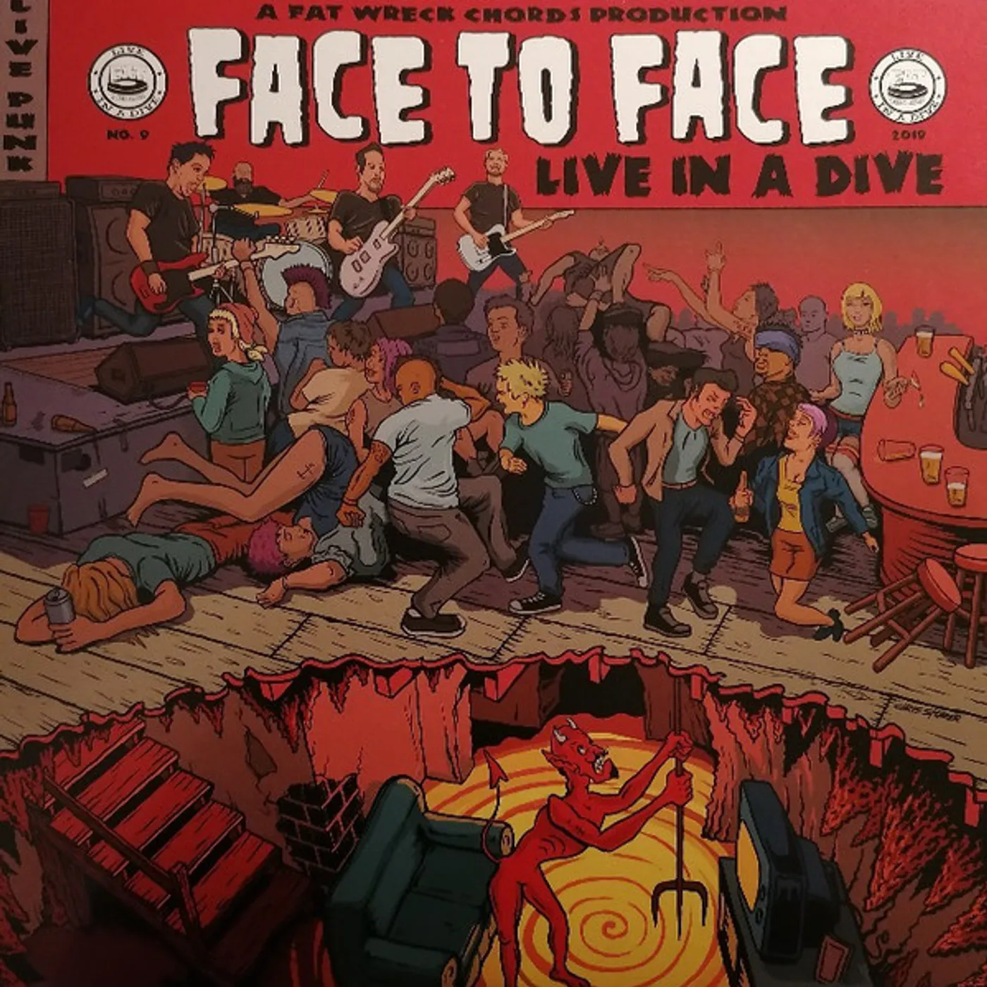 Face To Face LIVE IN A DIVE CD