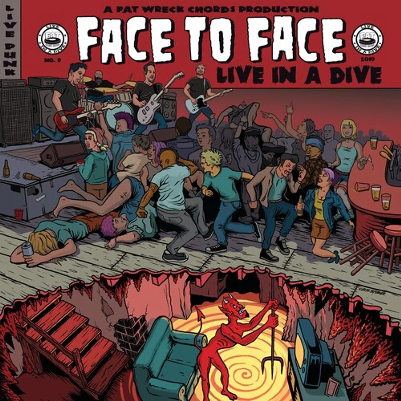 Face To Face Live in a Dive Vinyl Record