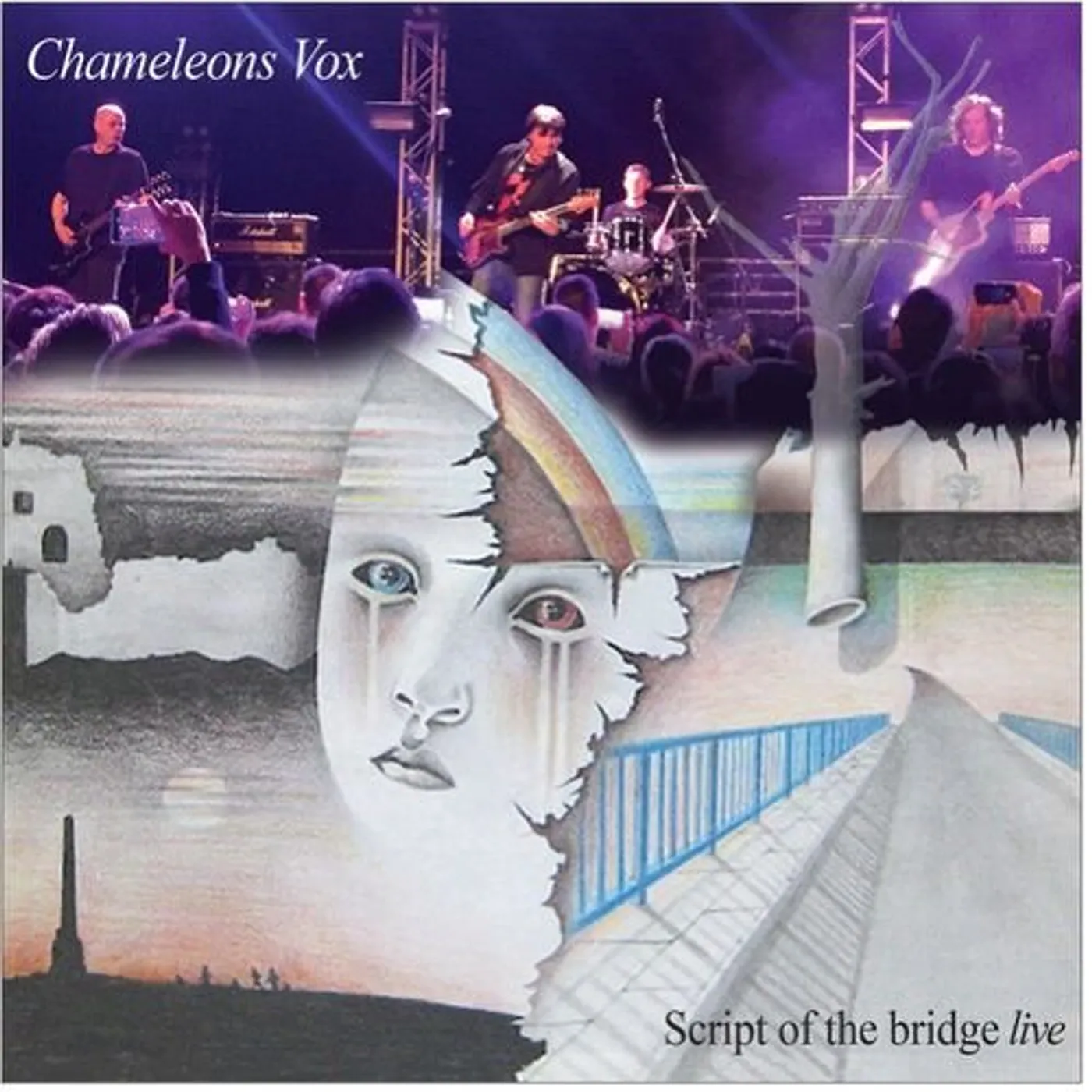 Chameleons Vox SCRIPT OF THE BRIDGE (LIVE) Vinyl Record