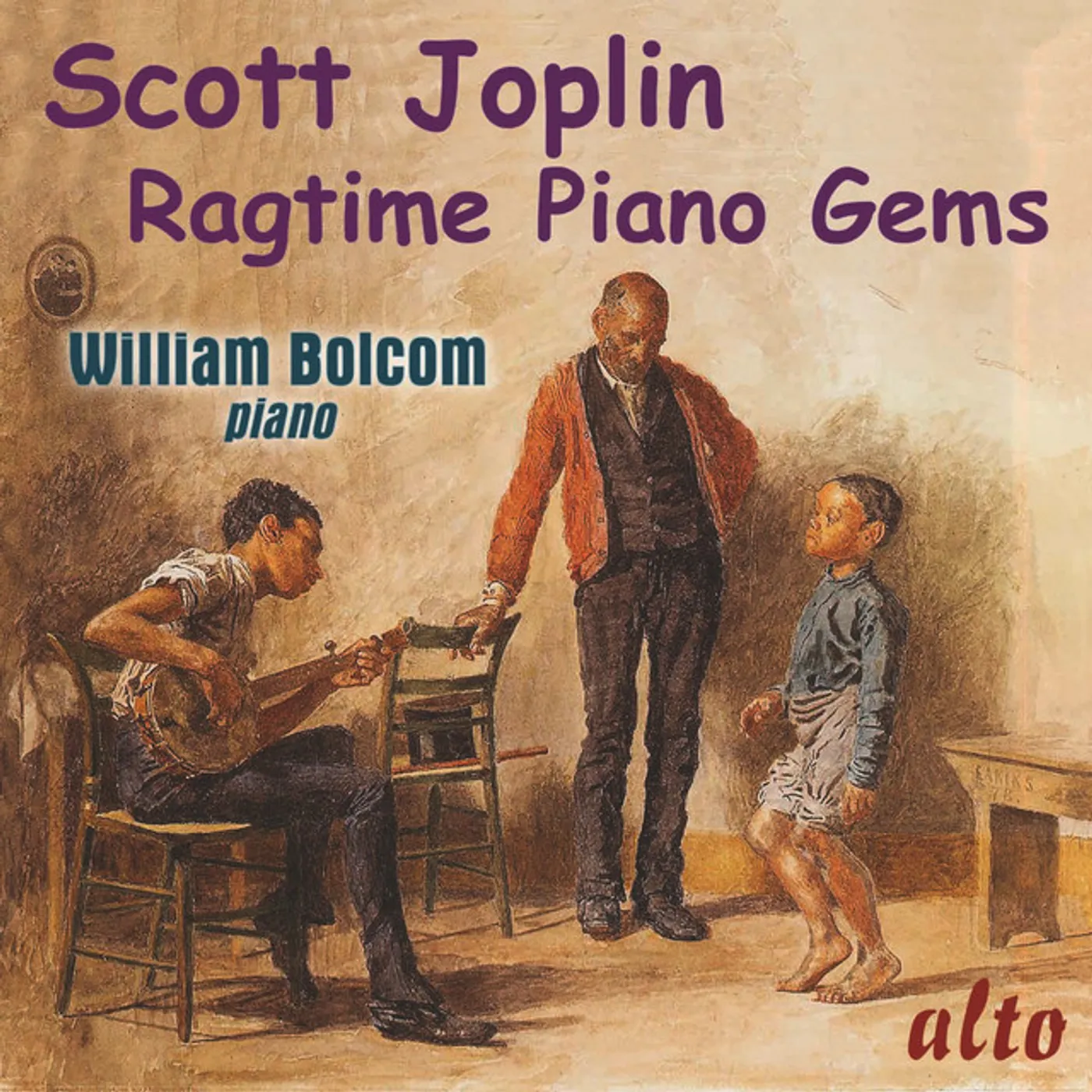 William Bolcom SCOTT JOPLIN: RAGTIME PIANO GEMS CD