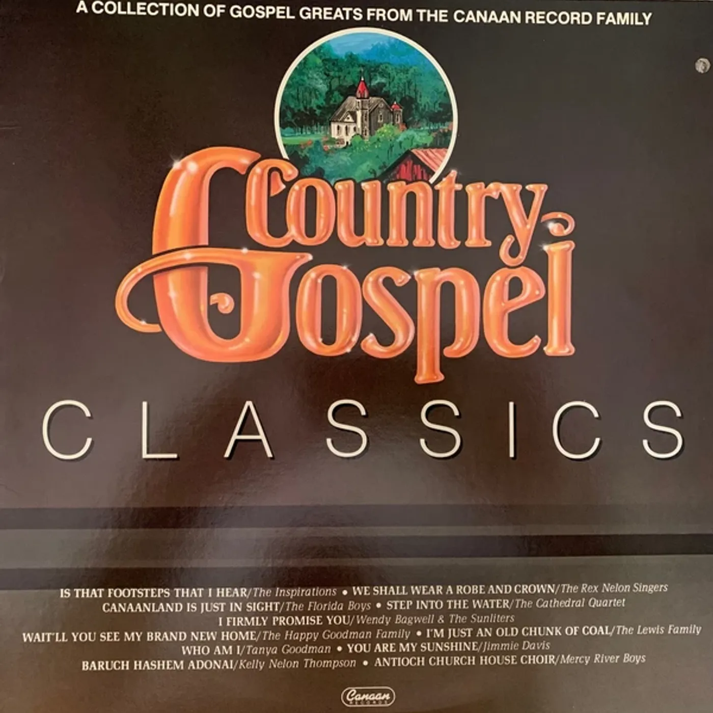 Country Gospel Classics MERCY RIVER BOYS JIMMIE DAVIS Vinyl Record