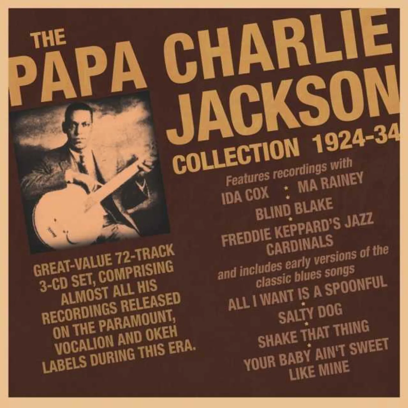 Papa Charlie Jackson COLLECTION 1924-34 CD