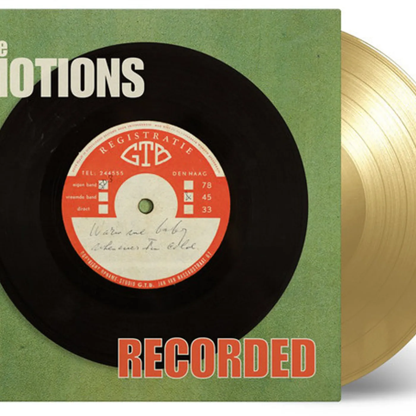 Motions RECORDED (GOLDEN VINYL) Vinyl Record