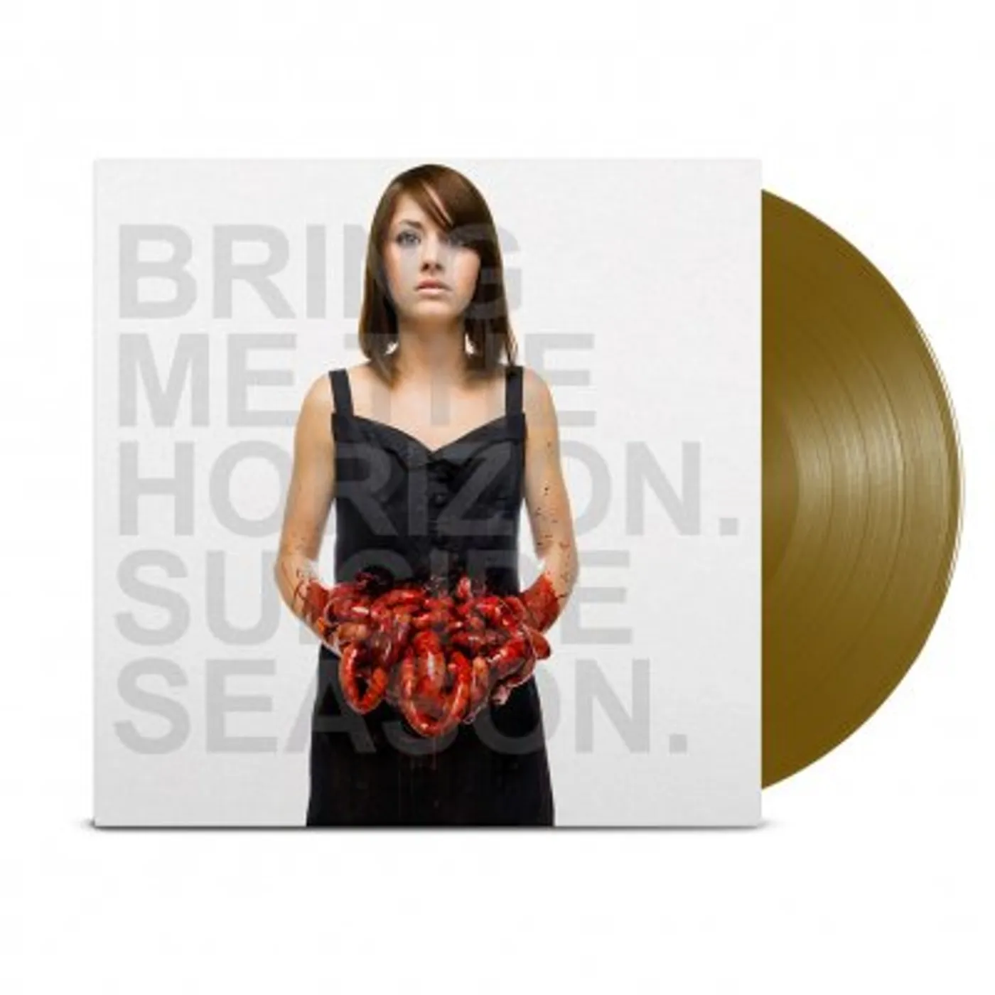Bring Me The Horizon SUICIDE SEASON (METALLIC GOLD) Vinyl Record