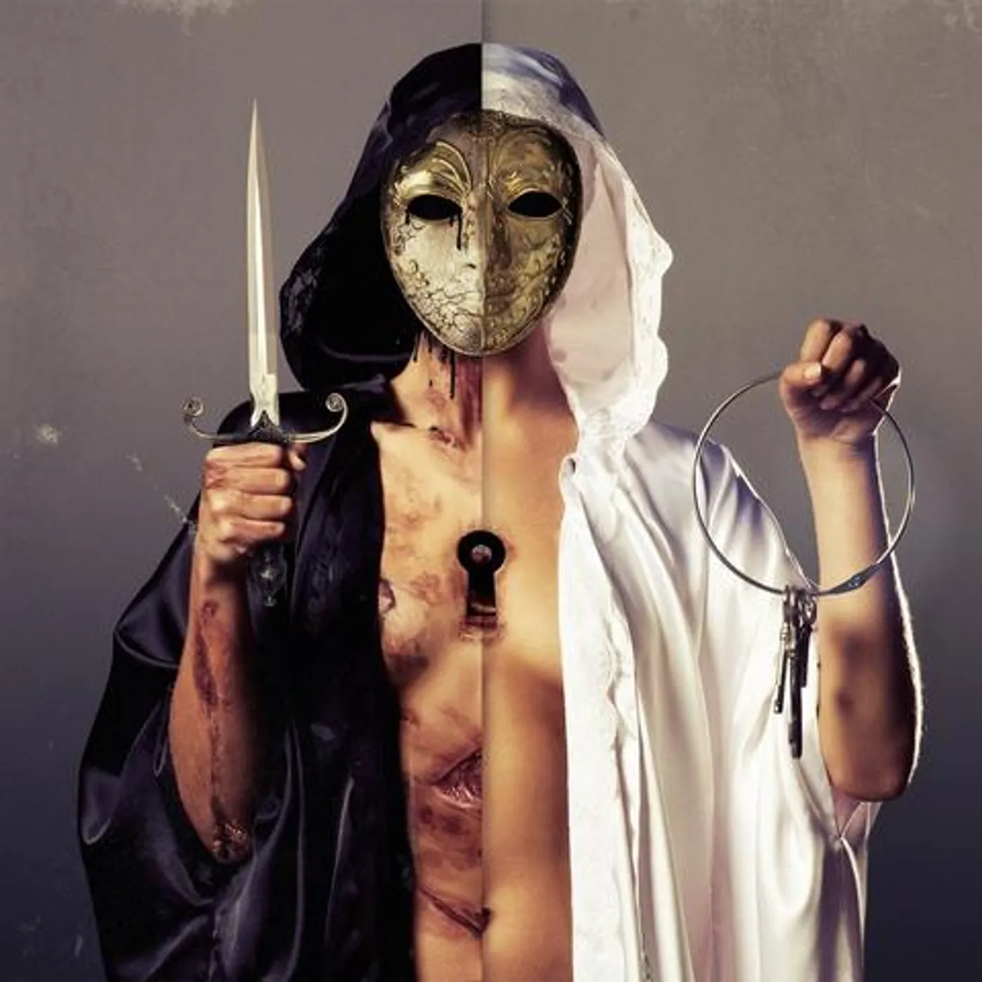 Bring Me The Horizon THERE IS A (WHITE/BLACK SWIRL) Vinyl Record