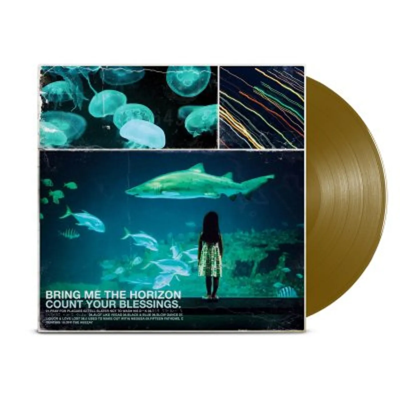 Bring Me The Horizon COUNT YOUR (METALLIC GOLD Vinyl Record