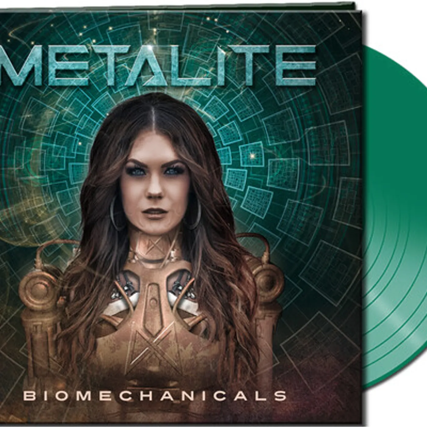 Metalite BIOMECHANICALS (GREEN VINYL) Vinyl Record