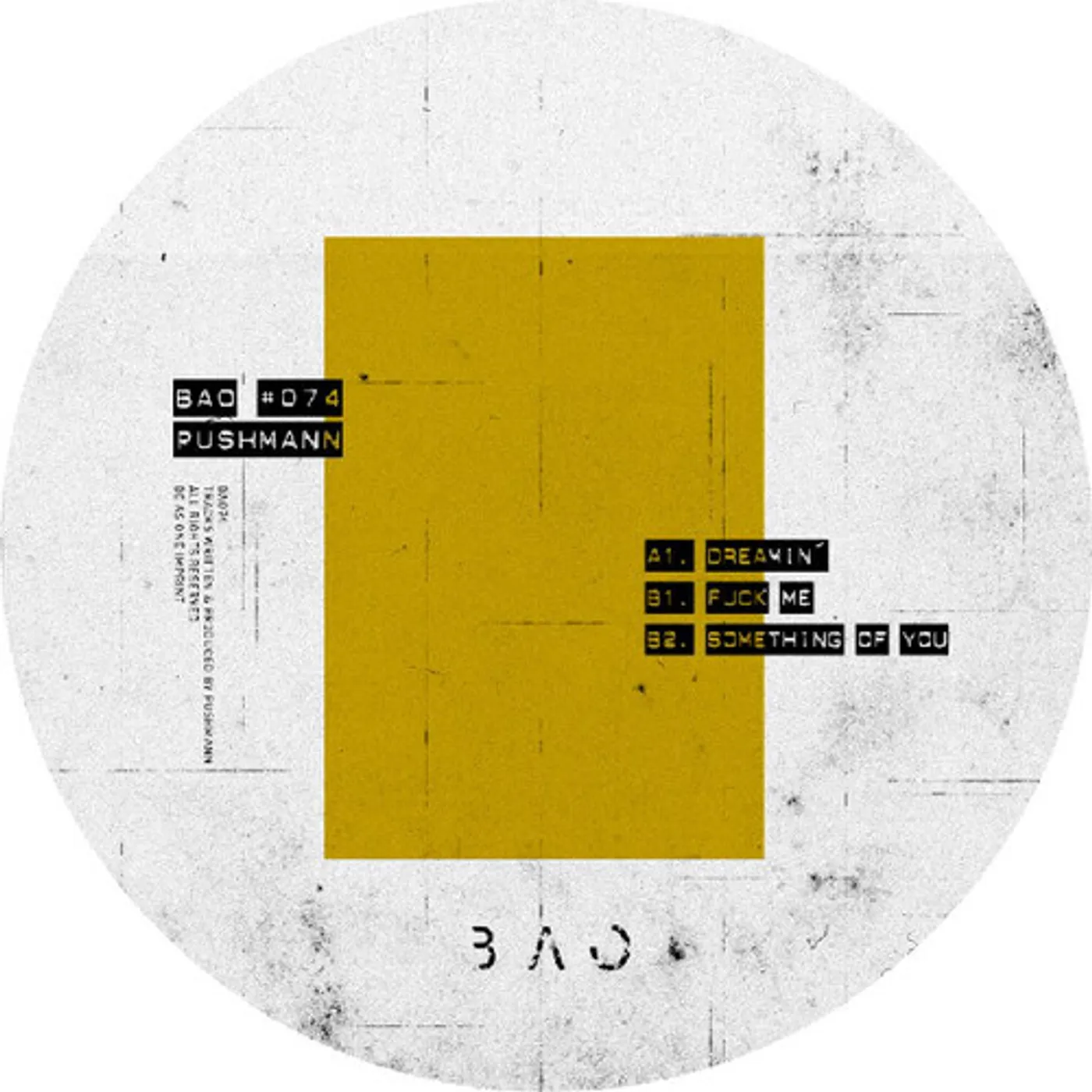 PUSHMANN DREAMIN Vinyl Record