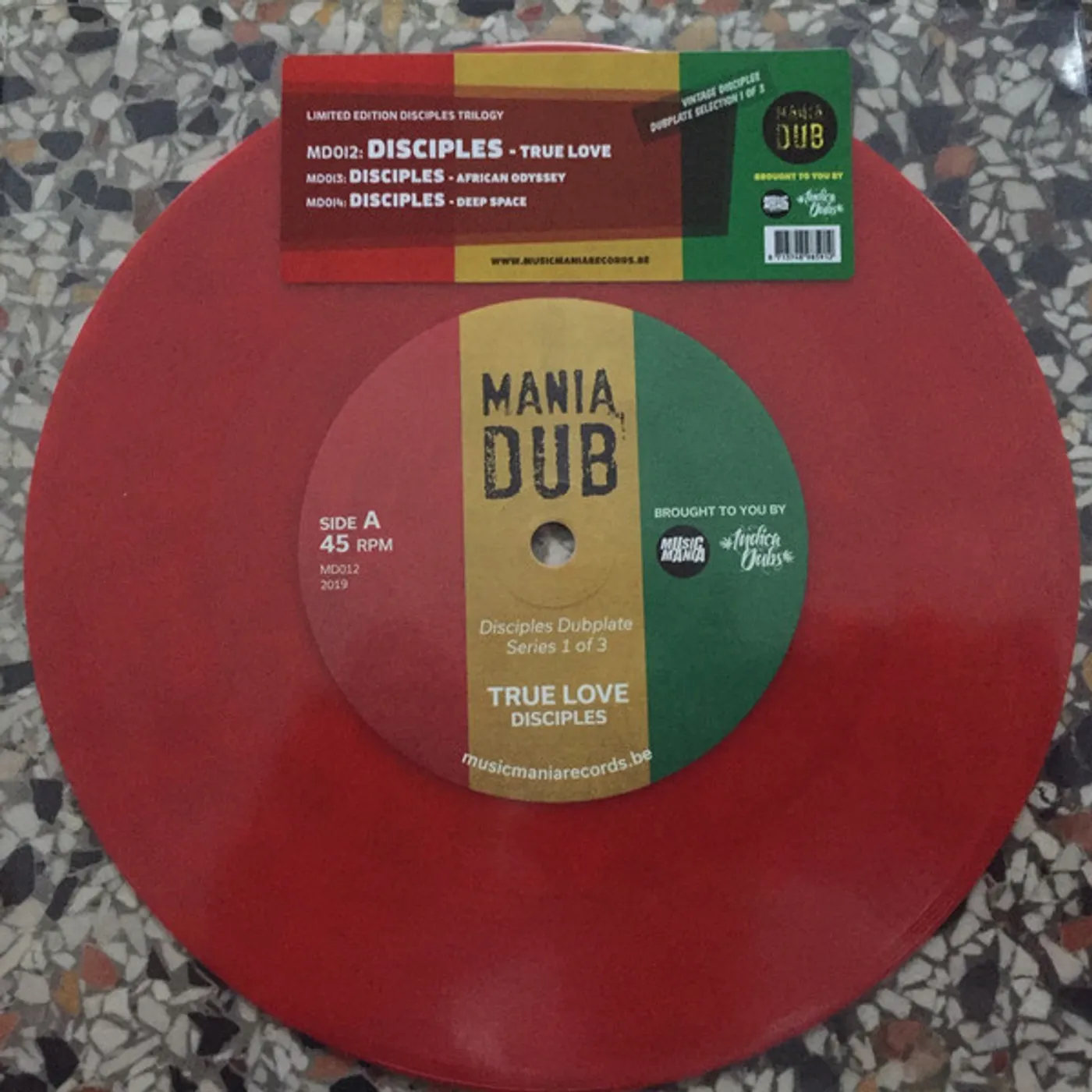 The Disciples TRUE LOVE / TRUE DUB Vinyl Record