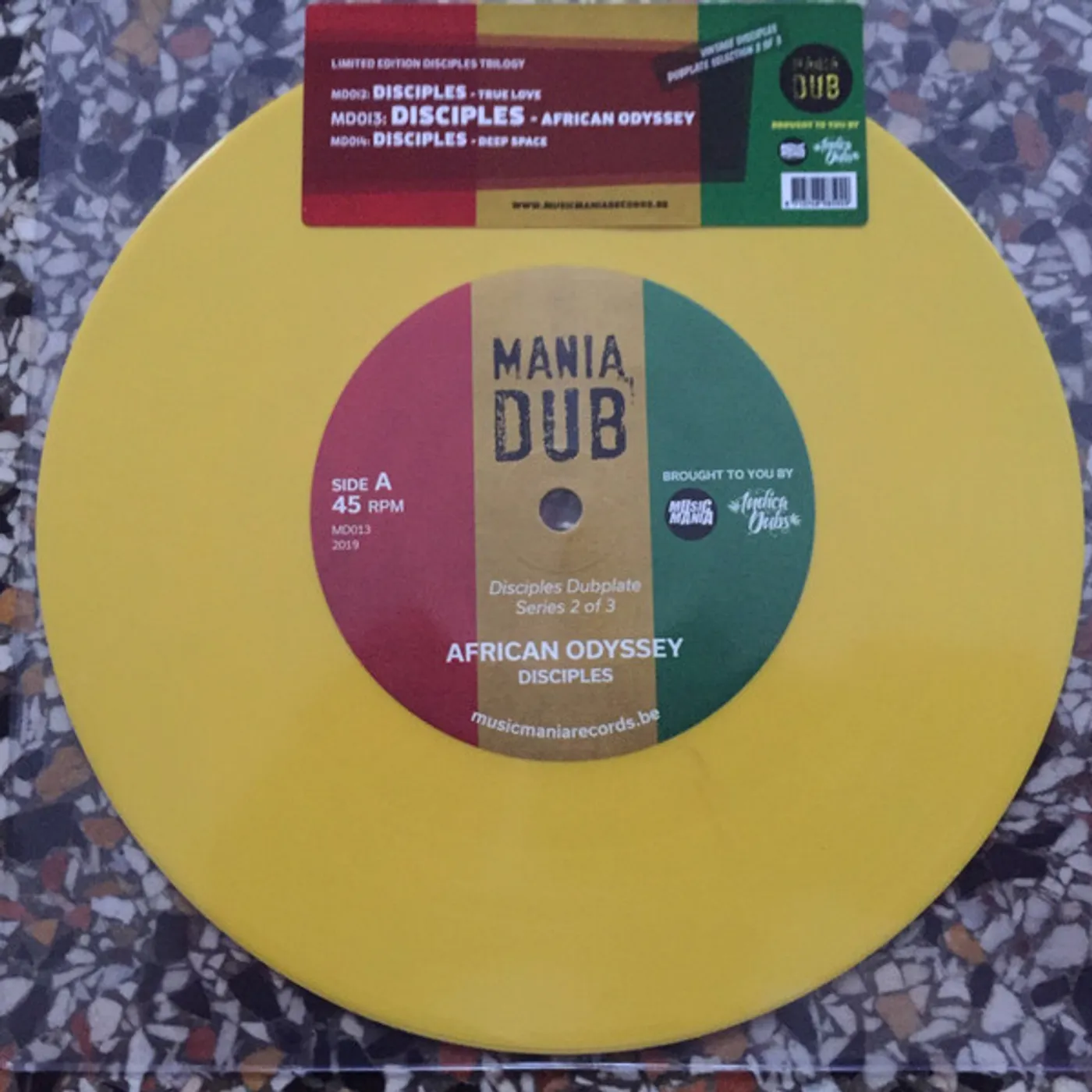 The Disciples AFRICAN ODYSSEY / AFRICAN DUB Vinyl Record