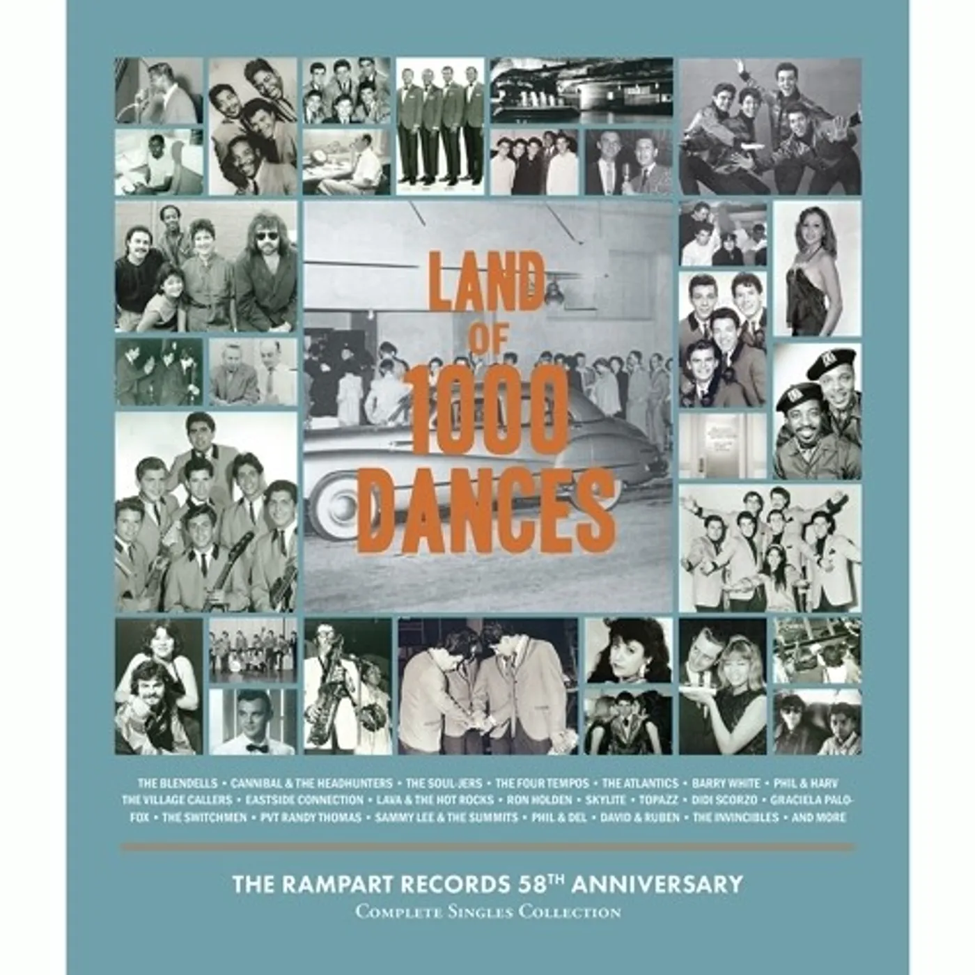 Various Artists  LAND OF 1000 DANCES - THE RAMPART RECORDS COMPLETE SINGLES COLLECTION CD