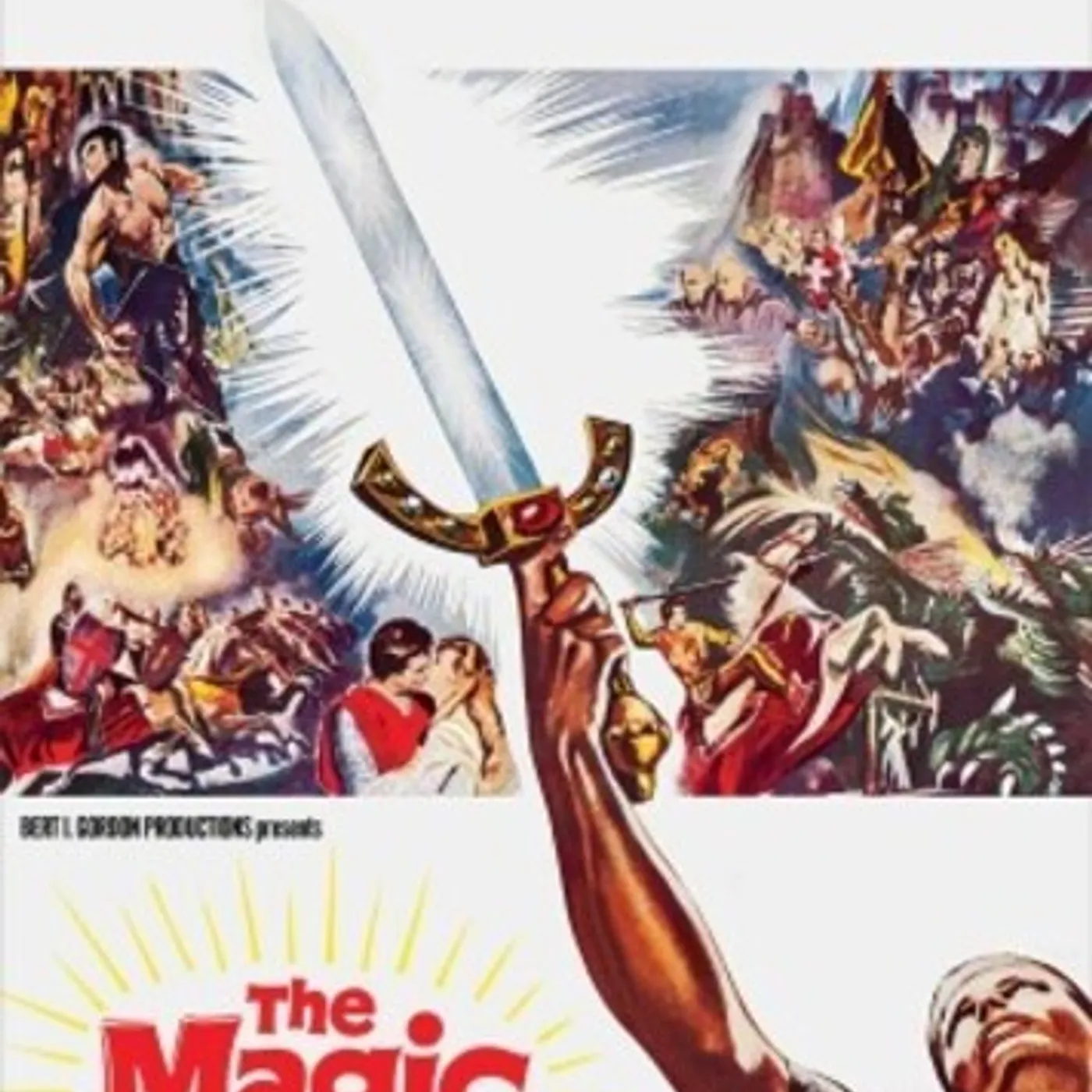 MAGIC SWORD (1962) DVD