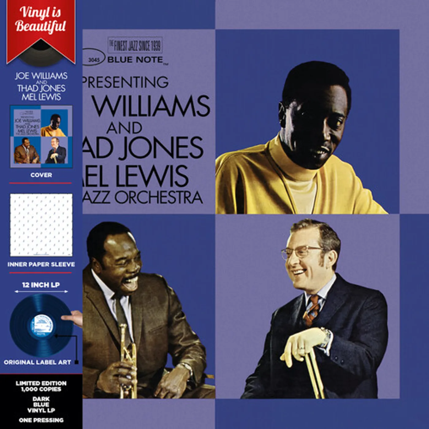 PRESENTING JOE WILLIAMS & THAD JONES/MEL LEWIS THE Vinyl Record