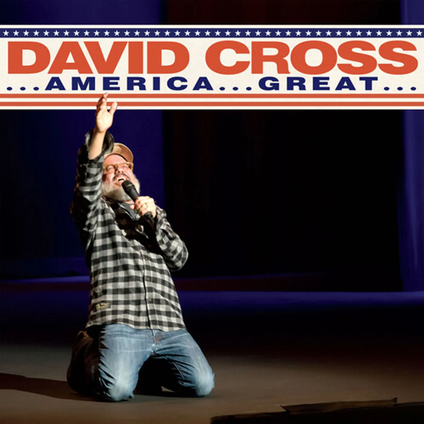 David Cross AMERICA....GREAT Vinyl Record