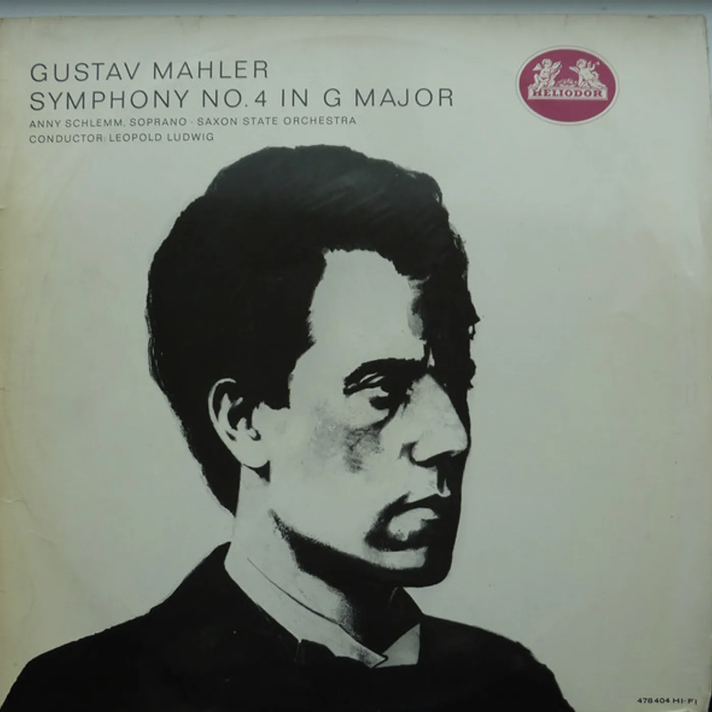 Gustav Mahler SYMPHONY 4 IN G MAJOR Vinyl Record
