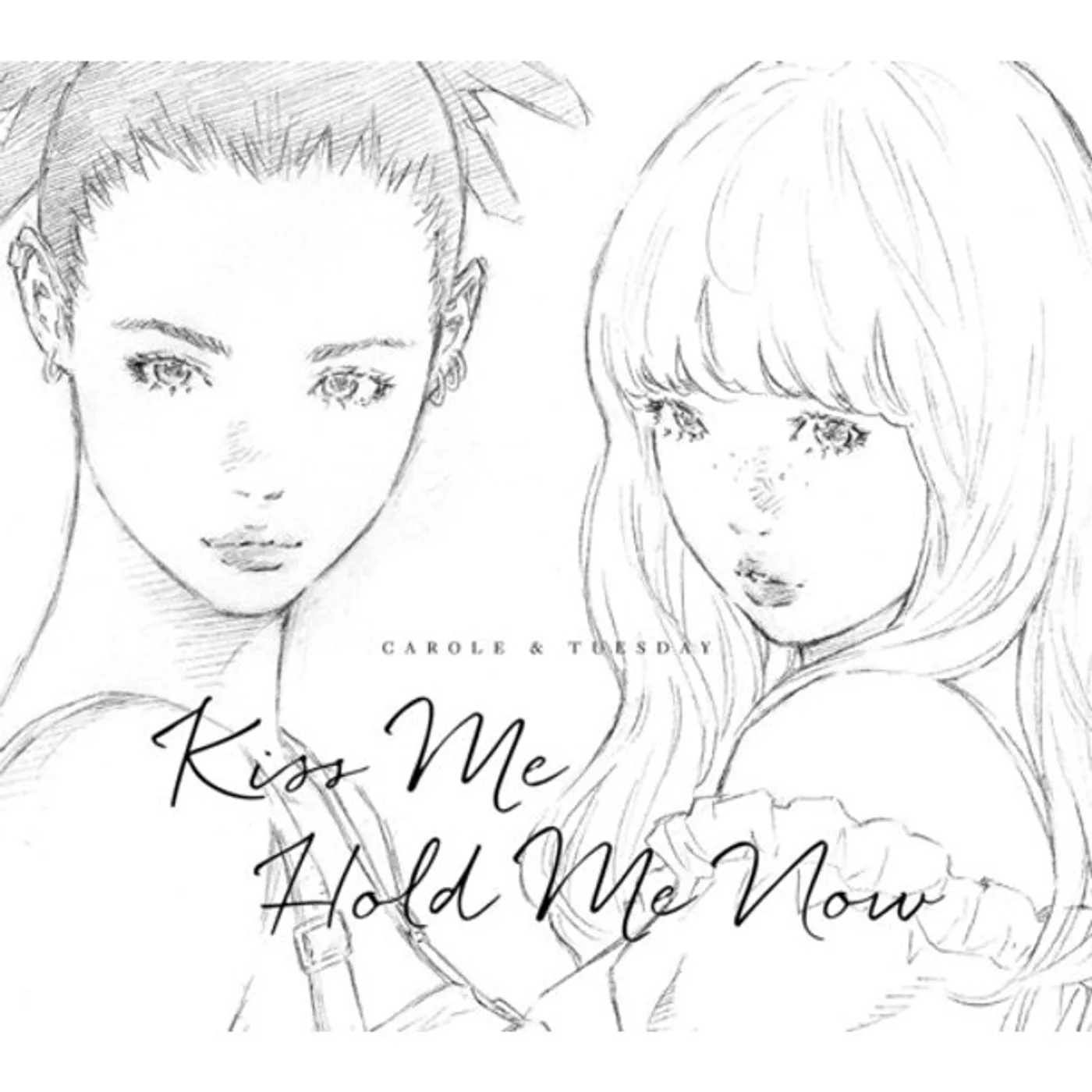 CAROLE & TUESDAY (Nai Br.Xx & Celeina Ann) KISS ME / HOLD ME NOW / Original Soundtrack Vinyl Record