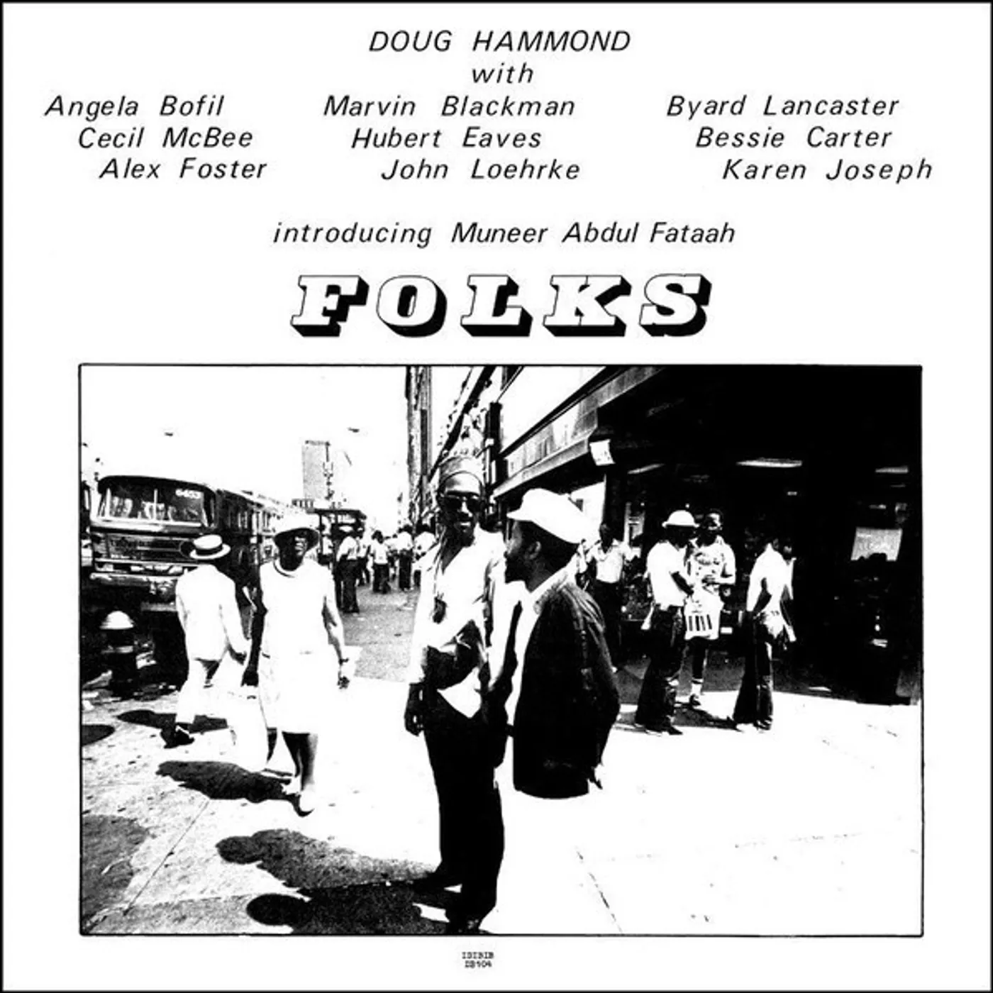 Doug Hammond FOLKS Vinyl Record