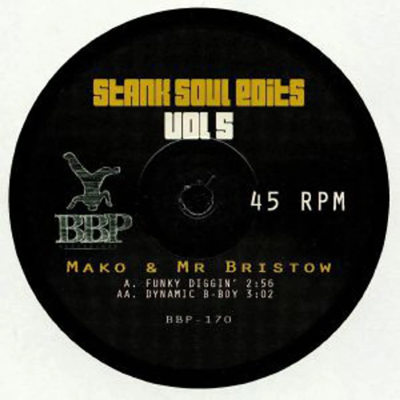 Mako & Mr Bristow STANK SOUL EDITS VOL 5 Vinyl Record