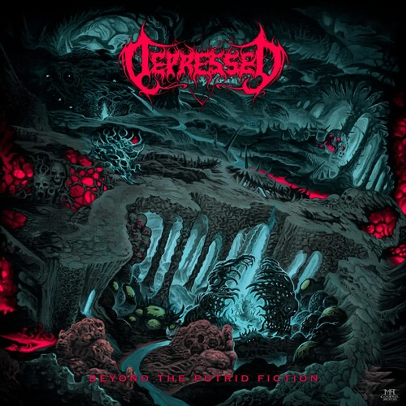Depressed BEYOND THE PUTRID FICTION CD