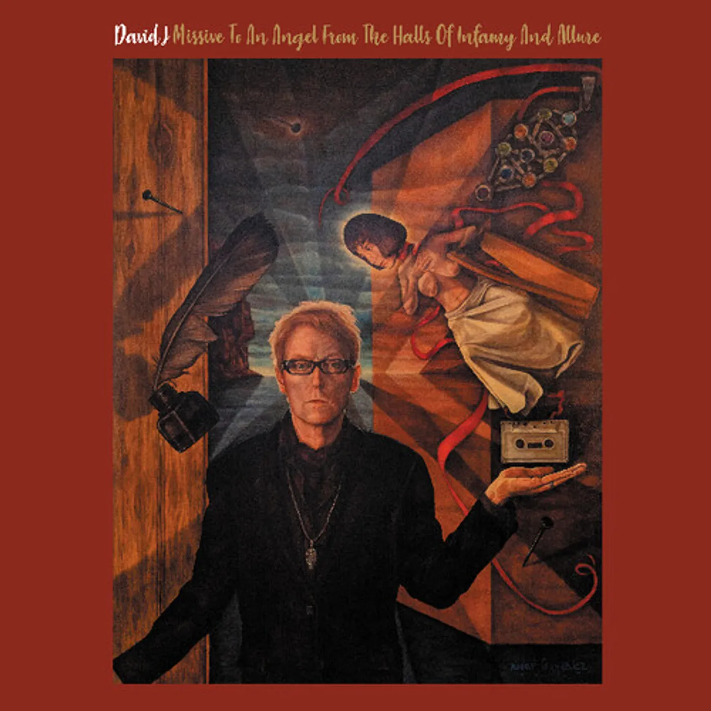 David J MISSIVE TO AN ANGEL FROM HALLS OF INFAMY & ALLURE Vinyl Record