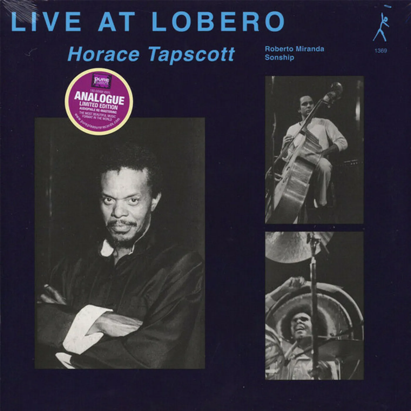 Horace Tapscott Live At Lobero Vinyl Record