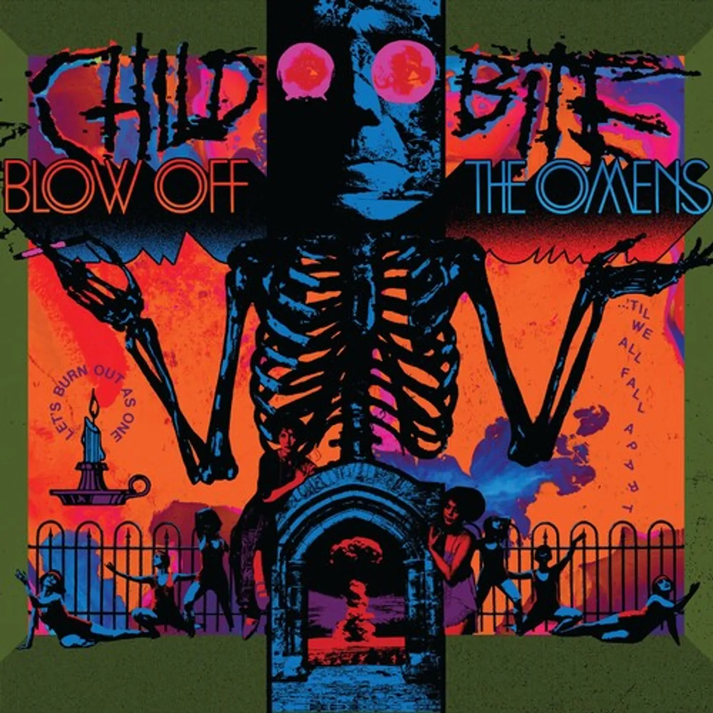 Child Bite Blow off the Omens Vinyl Record