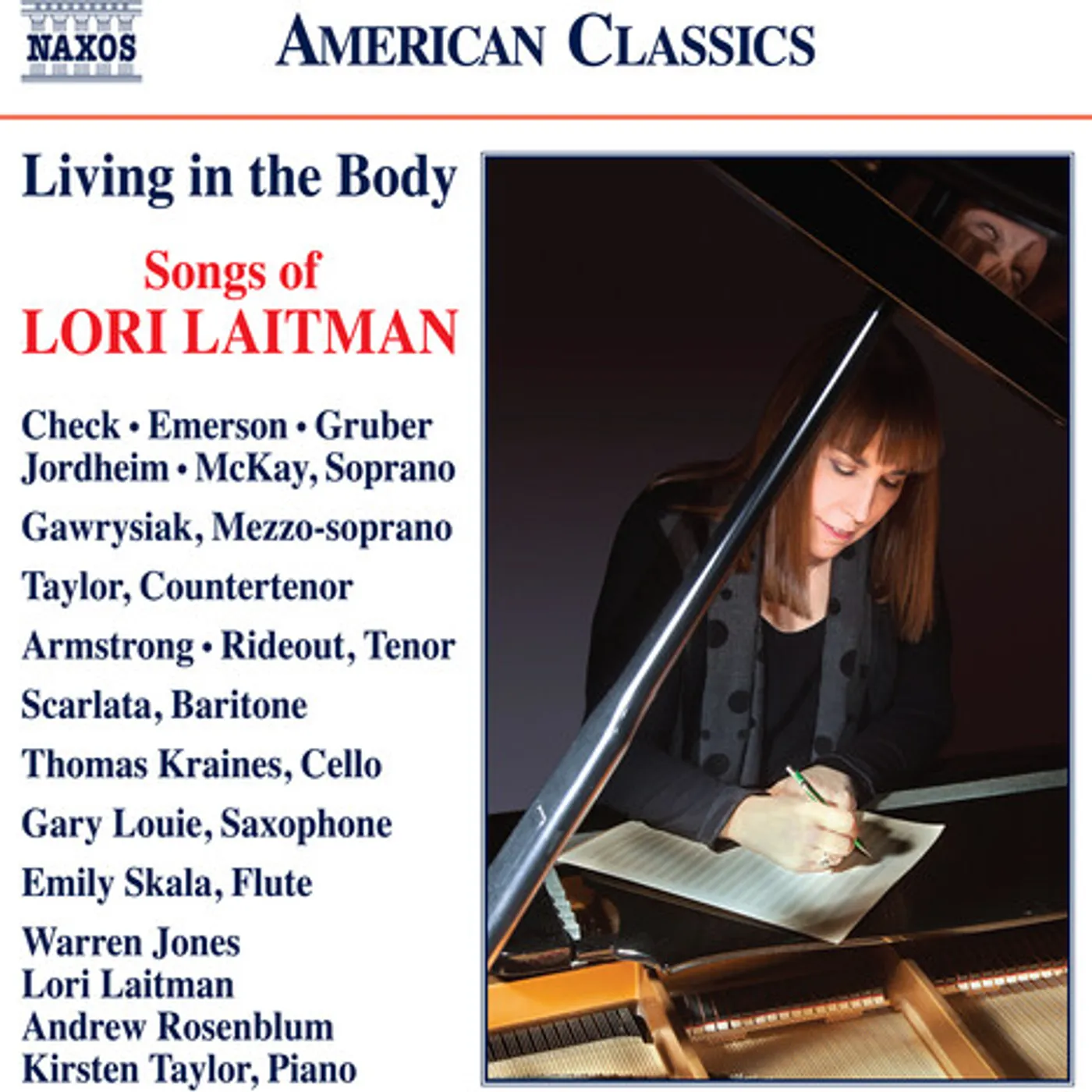 Various Artists  LAITMAN: LIVING IN THE BODY -SONGS OF LORI LAITMAN CD