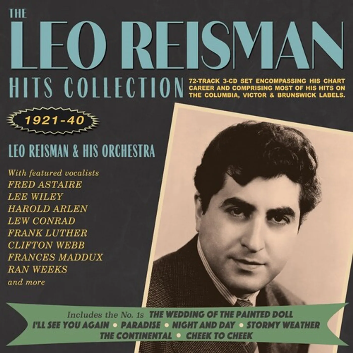 Leo Reisman & His Orchestra LEO REISMAN HITS COLLECTION 1921-40 CD
