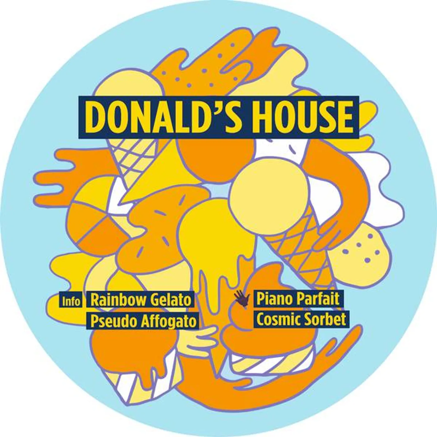 Donald's House RAINBOW GELATO Vinyl Record