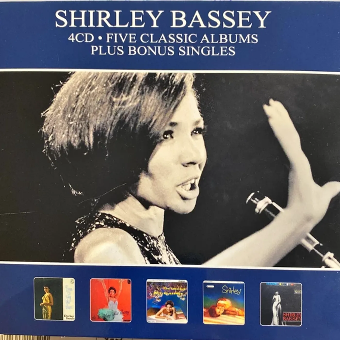Shirley Bassey FIVE CLASSIC ALBUMS PLUS BONUS SINGLES CD