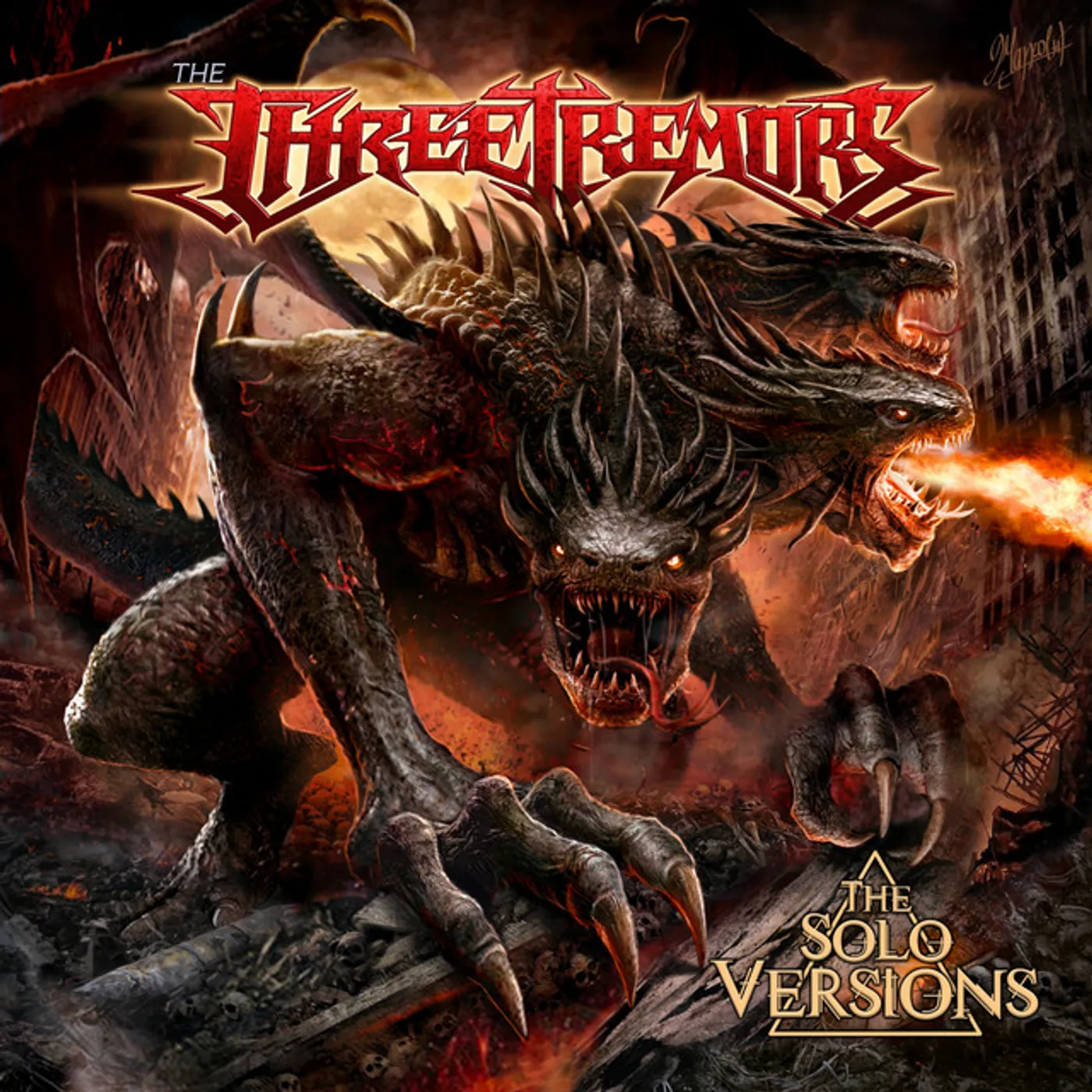 The Three Tremors SOLO VERSIONS CD