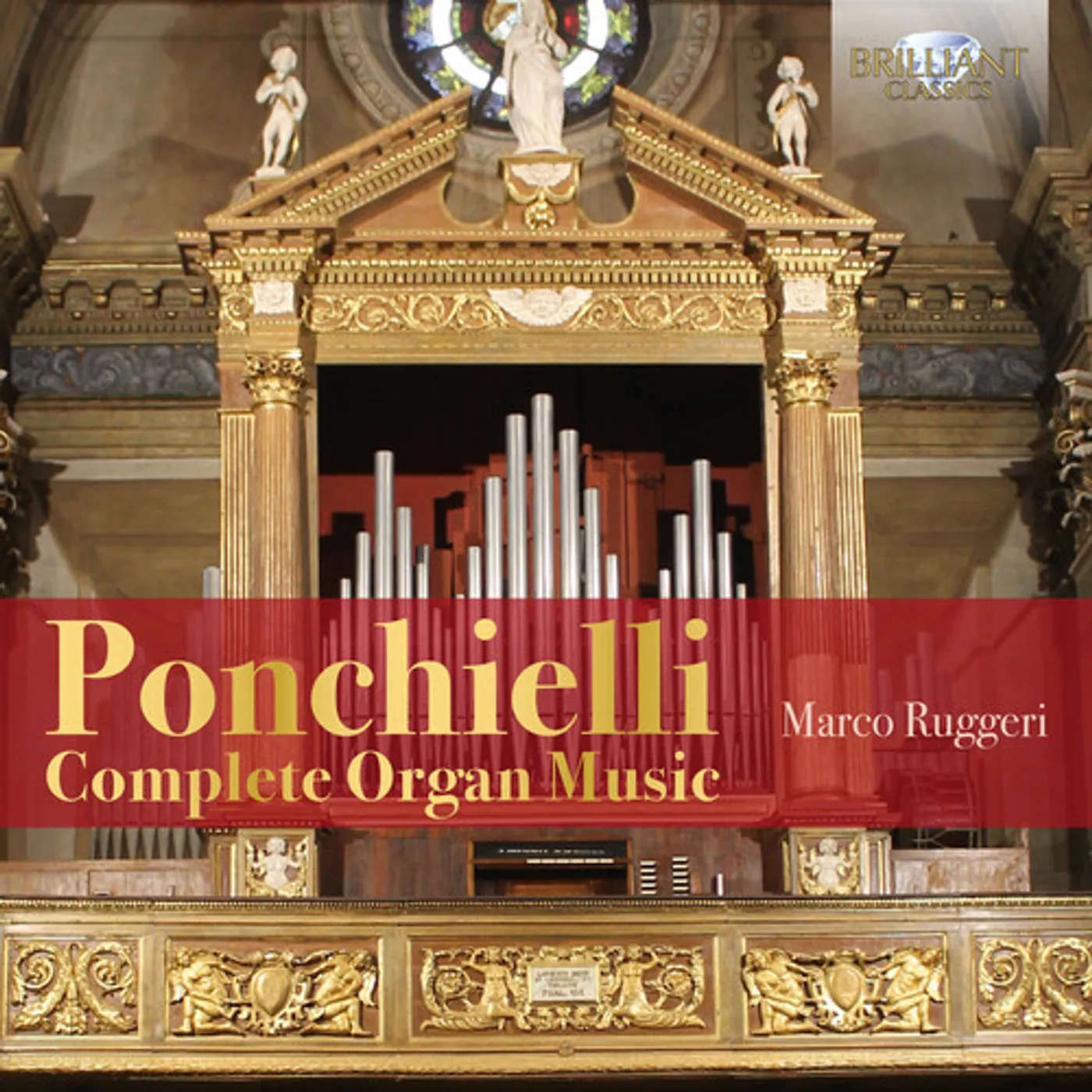 Marco Ruggeri PONCHIELLI: COMPLETE ORGAN MUSIC CD