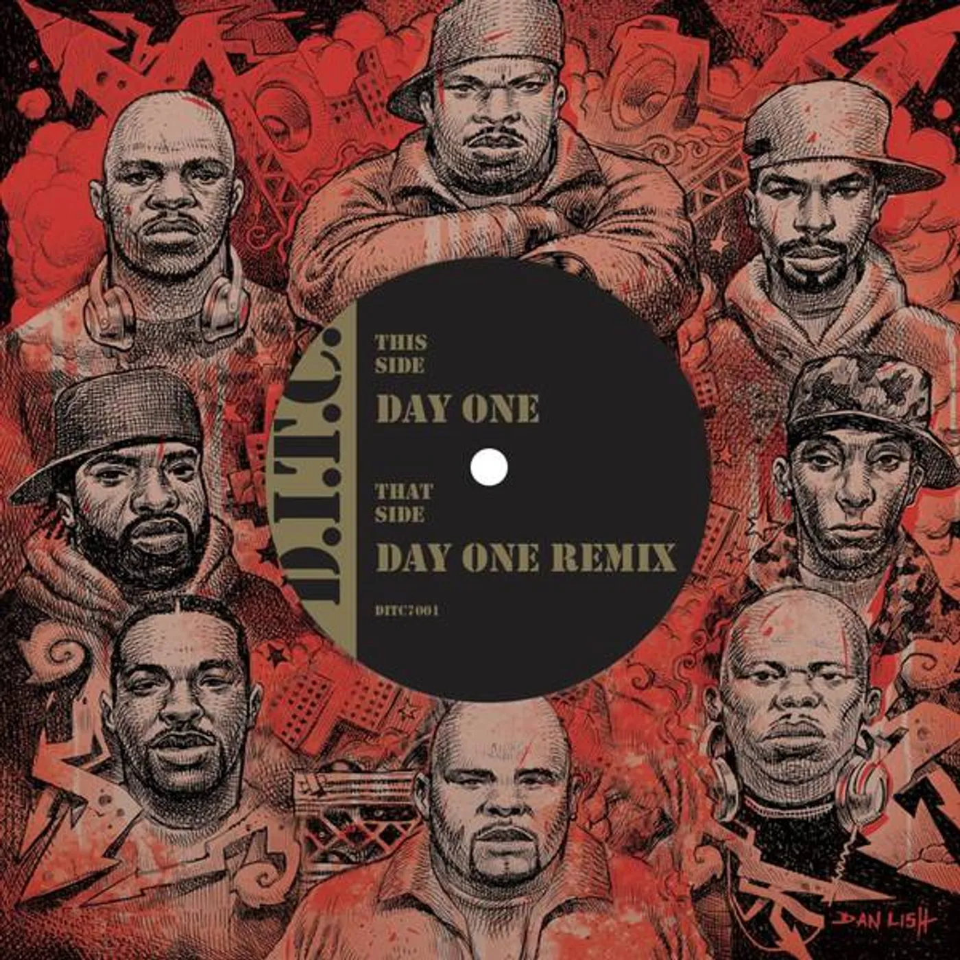 D.I.T.C. DAY ONE / DAY ONE REMIX Vinyl Record