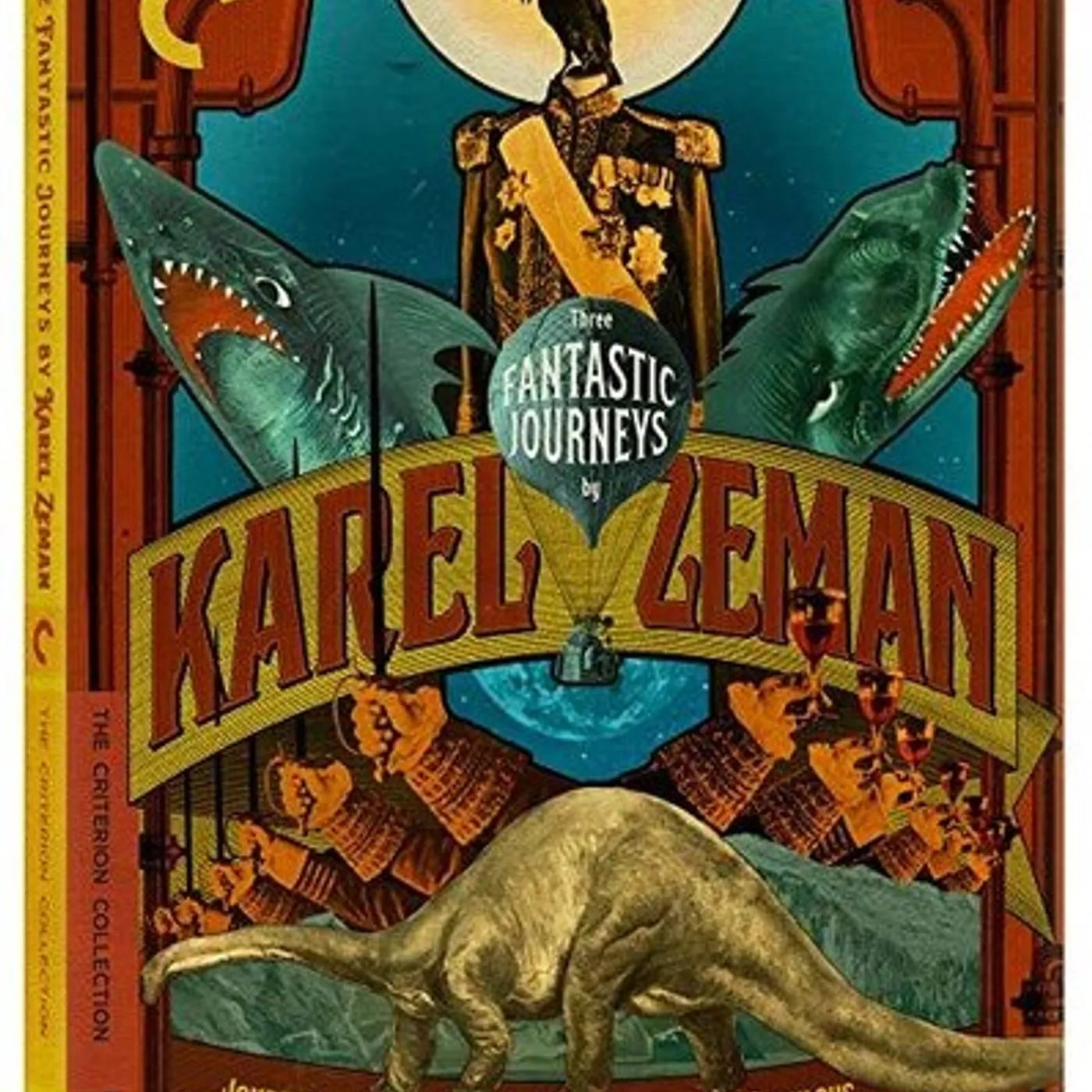 CRITERION COLLECTION THREE FANTASTIC JOURNEYS BY KAREL ZEMAN BD Blu-ray