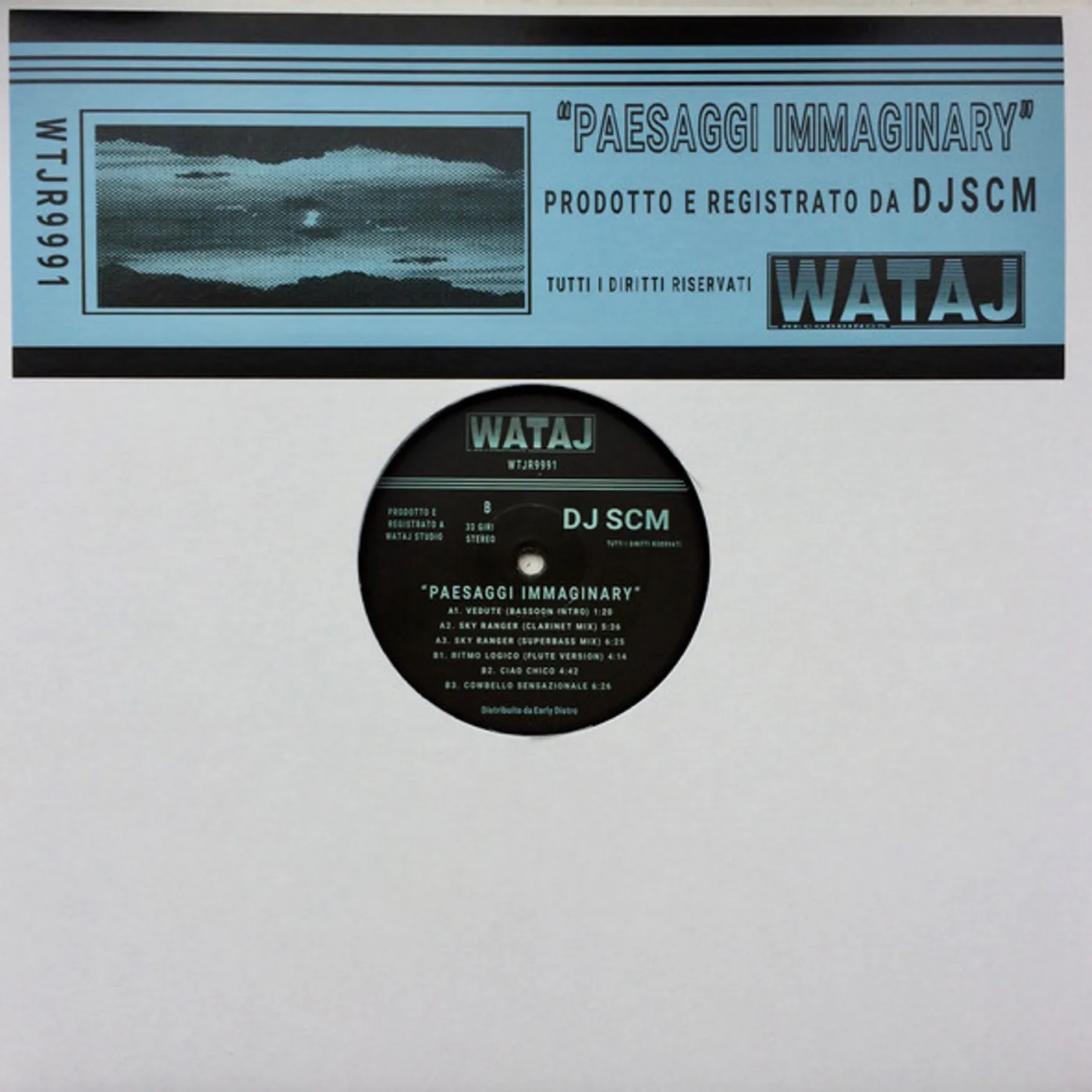 DJ SCM Paesaggi Immaginary Vinyl Record