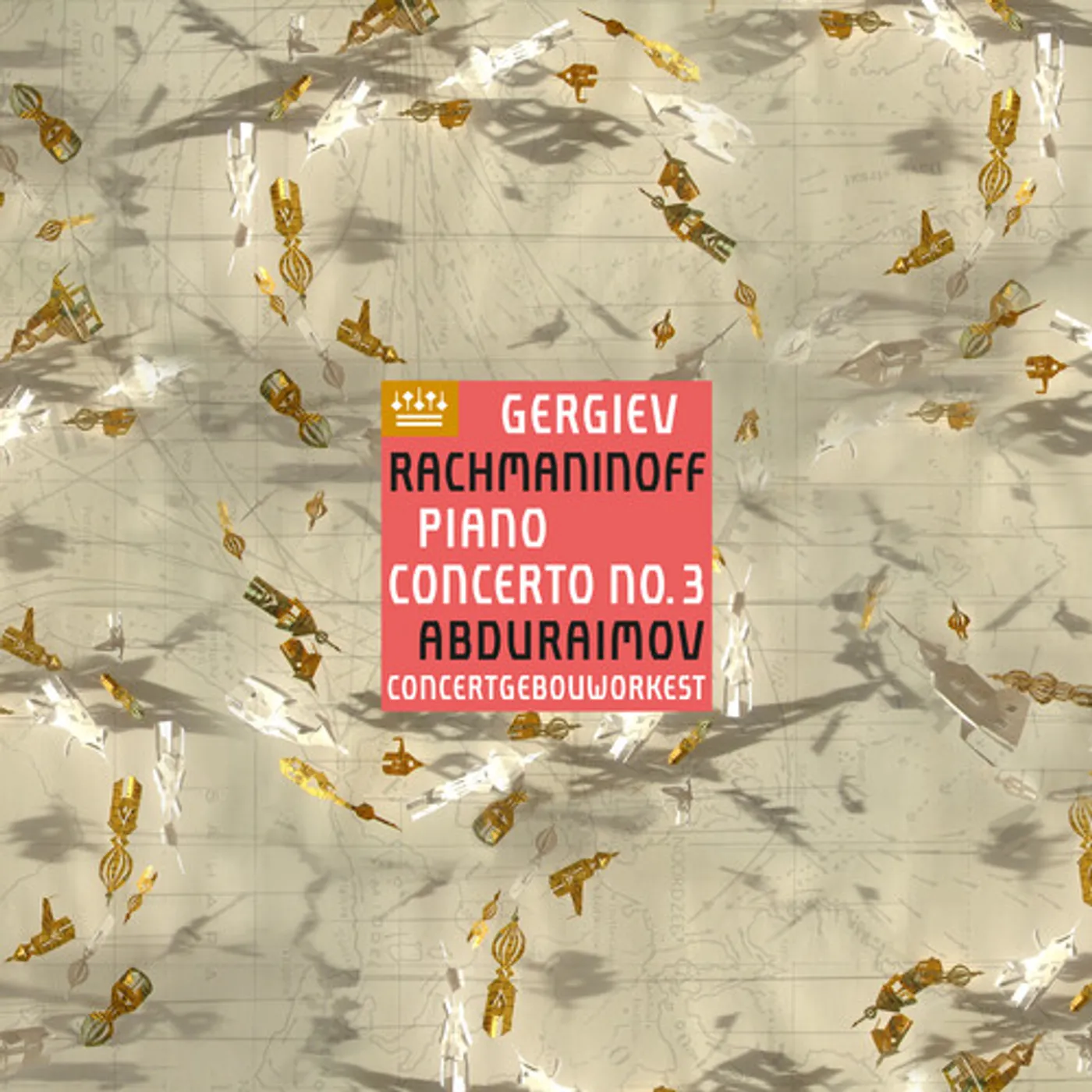Rachmaninoff / Abduraimov / Gergiev RACHMANINOFF: PIANO CONCERTO 3 Vinyl Record