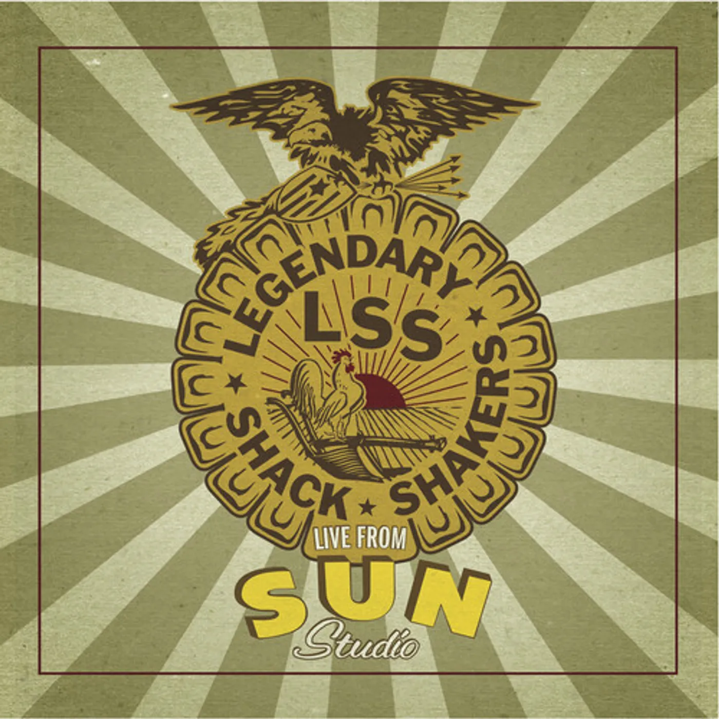 Legendary Shack Shakers Live From Sun Studio Vinyl Record