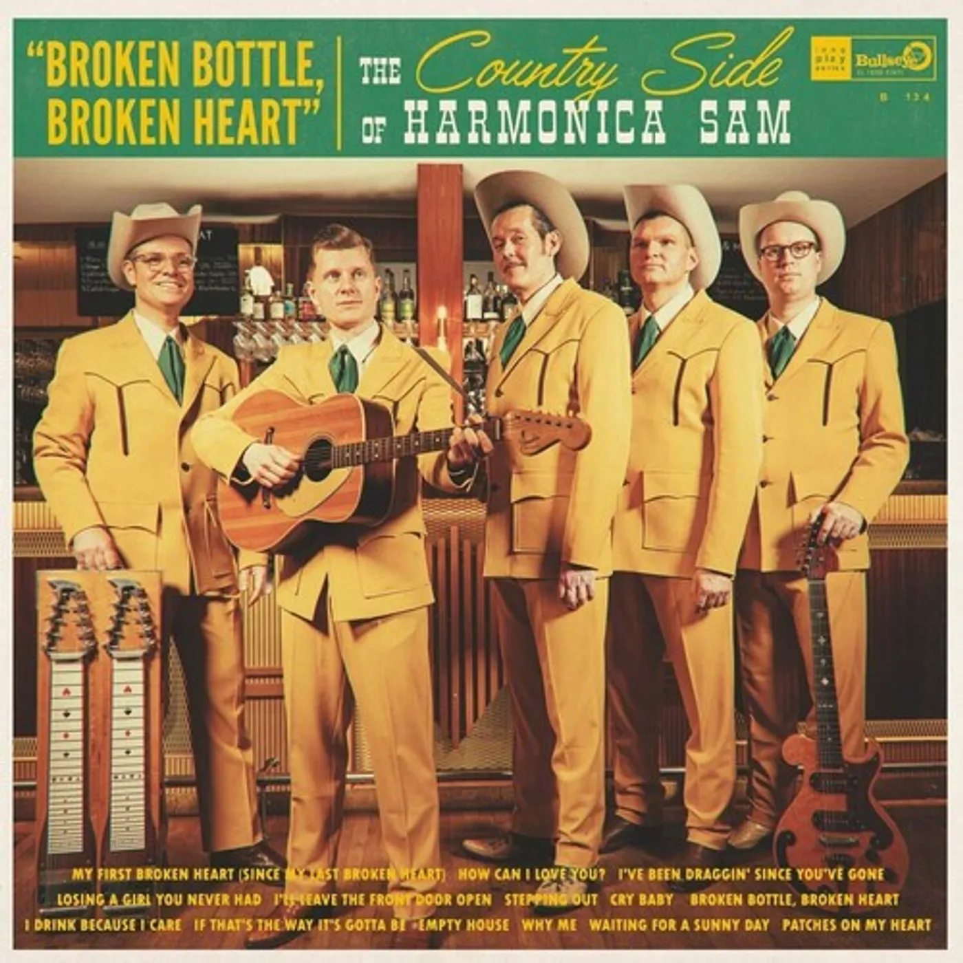 The Country Side Of Harmonica Sam BROKEN BOTTLE BROKEN HEART Vinyl Record