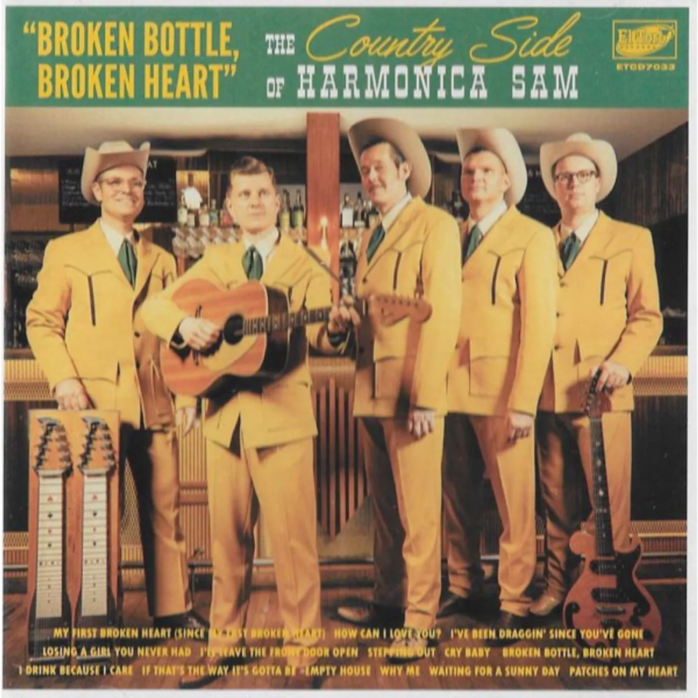The Country Side Of Harmonica Sam BROKEN BOTTLE BROKEN HEART CD