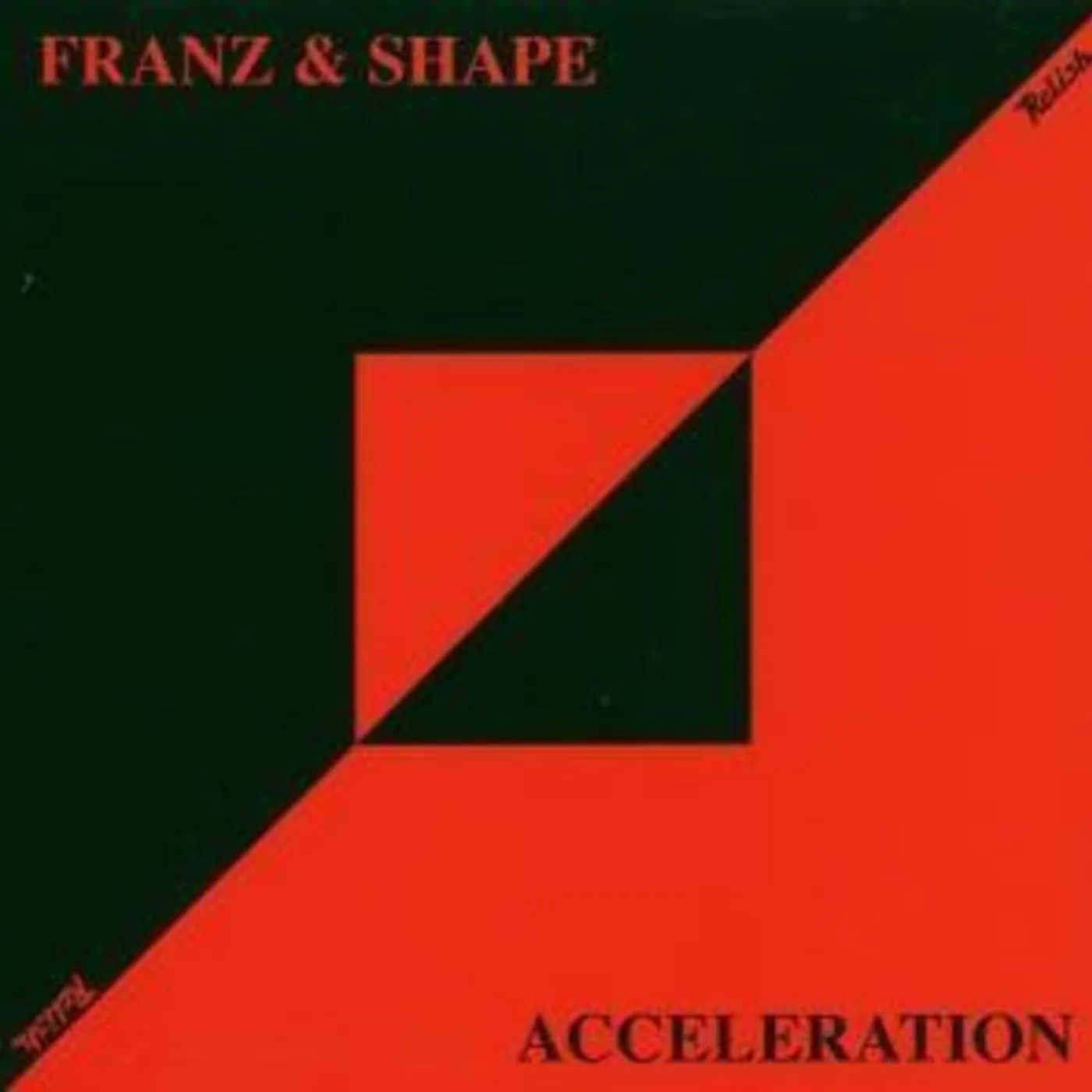 Franz & Shape ACCELERATOR CD