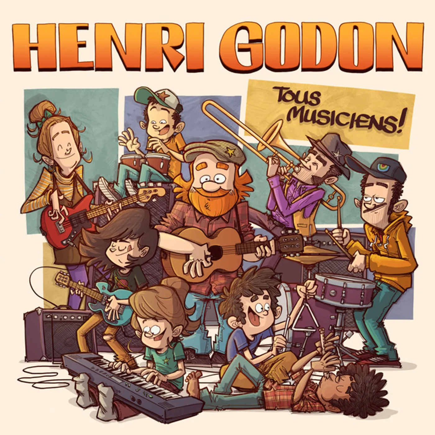 Henri Godon TOUS MUSICIENS CD